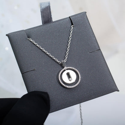[Cadisa]LUCKY MOVE PM NECKLACE SILVER DIAMOND