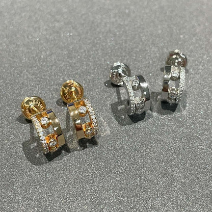 [Cadisa]MOVE ROMANE EARRINGS DIAMOND