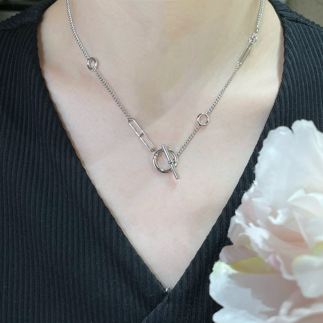 [Gaonasi]HM STERLING CHAINE D'ANCRE HEART