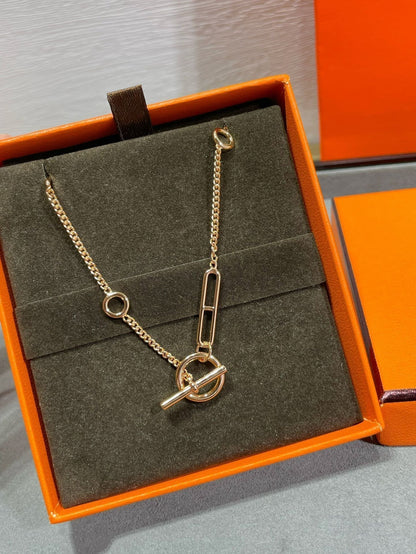 [Gaonasi]HM STERLING CHAINE D'ANCRE HEART