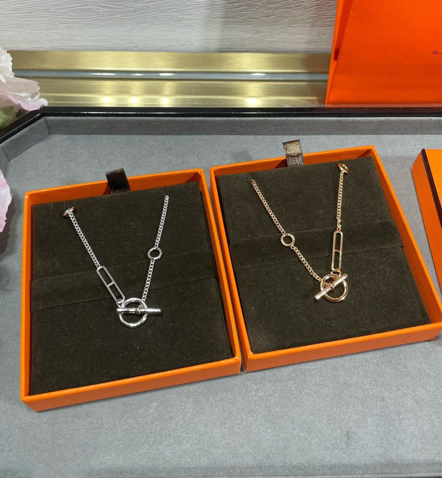 [Gaonasi]HM STERLING CHAINE D'ANCRE HEART