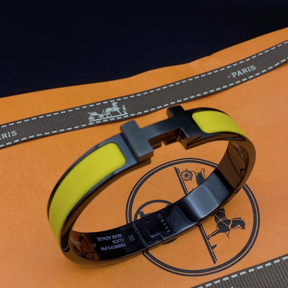 [Gaonasi]CLIC HM SO BLACK YELLOW BRACELET