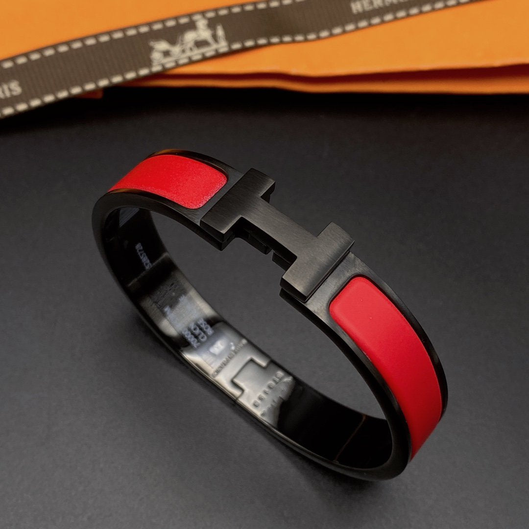 [Gaonasi]CLIC HM SO BLACK RED BRACELET