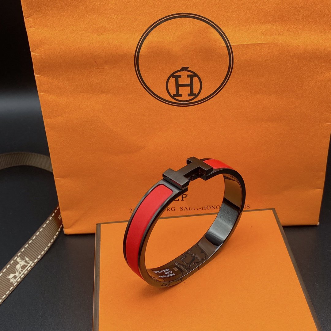 [Gaonasi]CLIC HM SO BLACK RED BRACELET