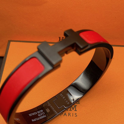 [Gaonasi]CLIC HM SO BLACK RED BRACELET