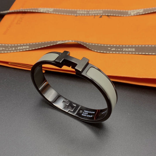 [Gaonasi]CLIC HM SO BLACK GREY BRACELET