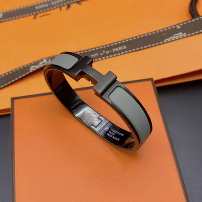 [Gaonasi]CLIC HM SO BLACK GREY BRACELET