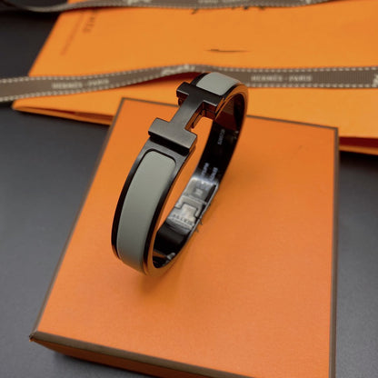 [Gaonasi]CLIC HM SO BLACK GREY BRACELET