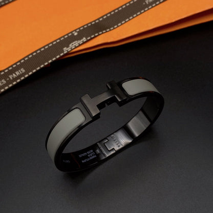 [Gaonasi]CLIC HM SO BLACK GREY BRACELET