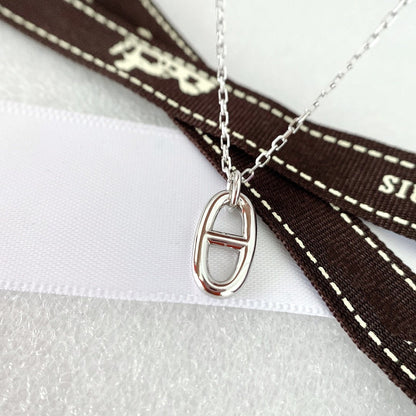 [Gaonasi]HM PIG NOSE NECKLACE