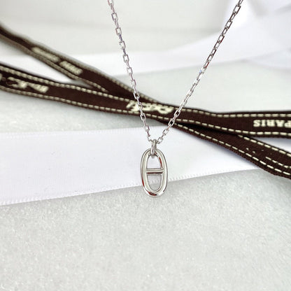 [Gaonasi]HM PIG NOSE NECKLACE