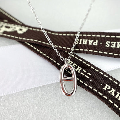 [Gaonasi]HM PIG NOSE NECKLACE