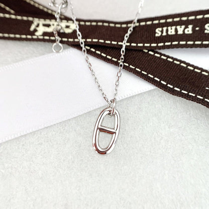 [Gaonasi]HM PIG NOSE NECKLACE