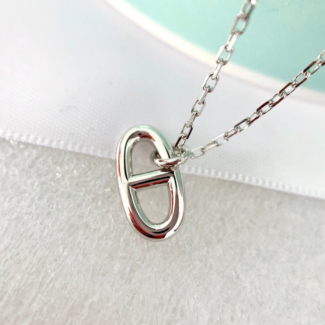[Gaonasi]HM PIG NOSE NECKLACE