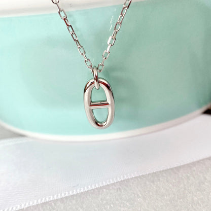 [Gaonasi]HM PIG NOSE NECKLACE
