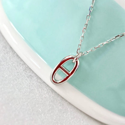 [Gaonasi]HM PIG NOSE NECKLACE