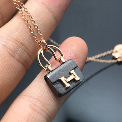 [Gaonasi]WOMEN'S HM AMULETTES CONSTANCE PENDANT NECKLACE