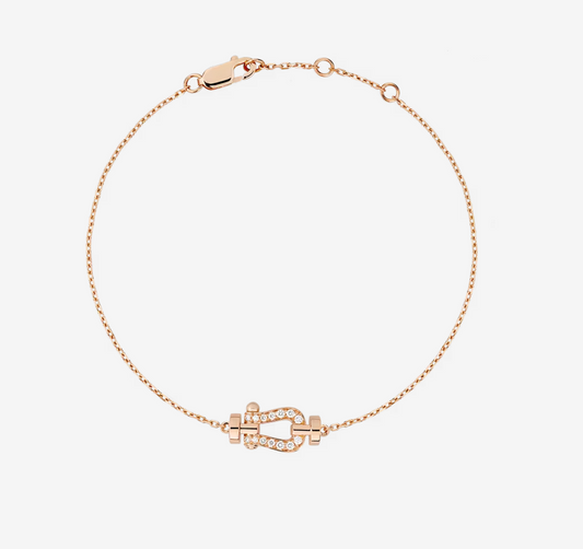 [Gaonasi]FORCE 10 FULL DIAMOND BUCKLE CHAIN LINK MINI MODEL