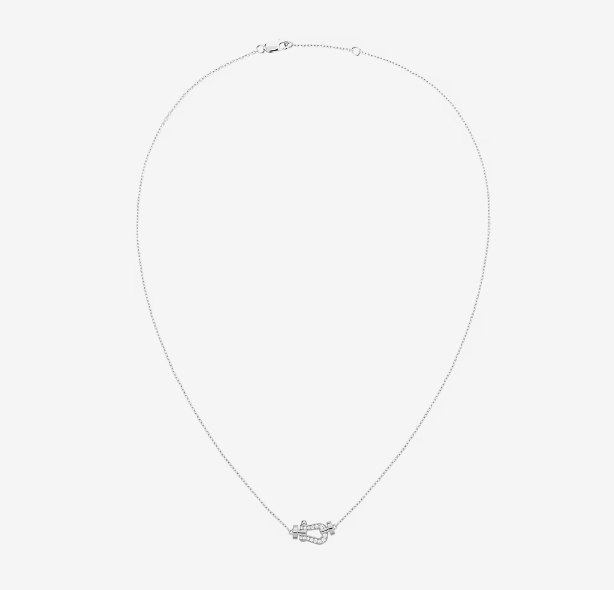 [Gaonasi]FORCE 10 DIAMOND SILVER NECKLACE MINI MODEL