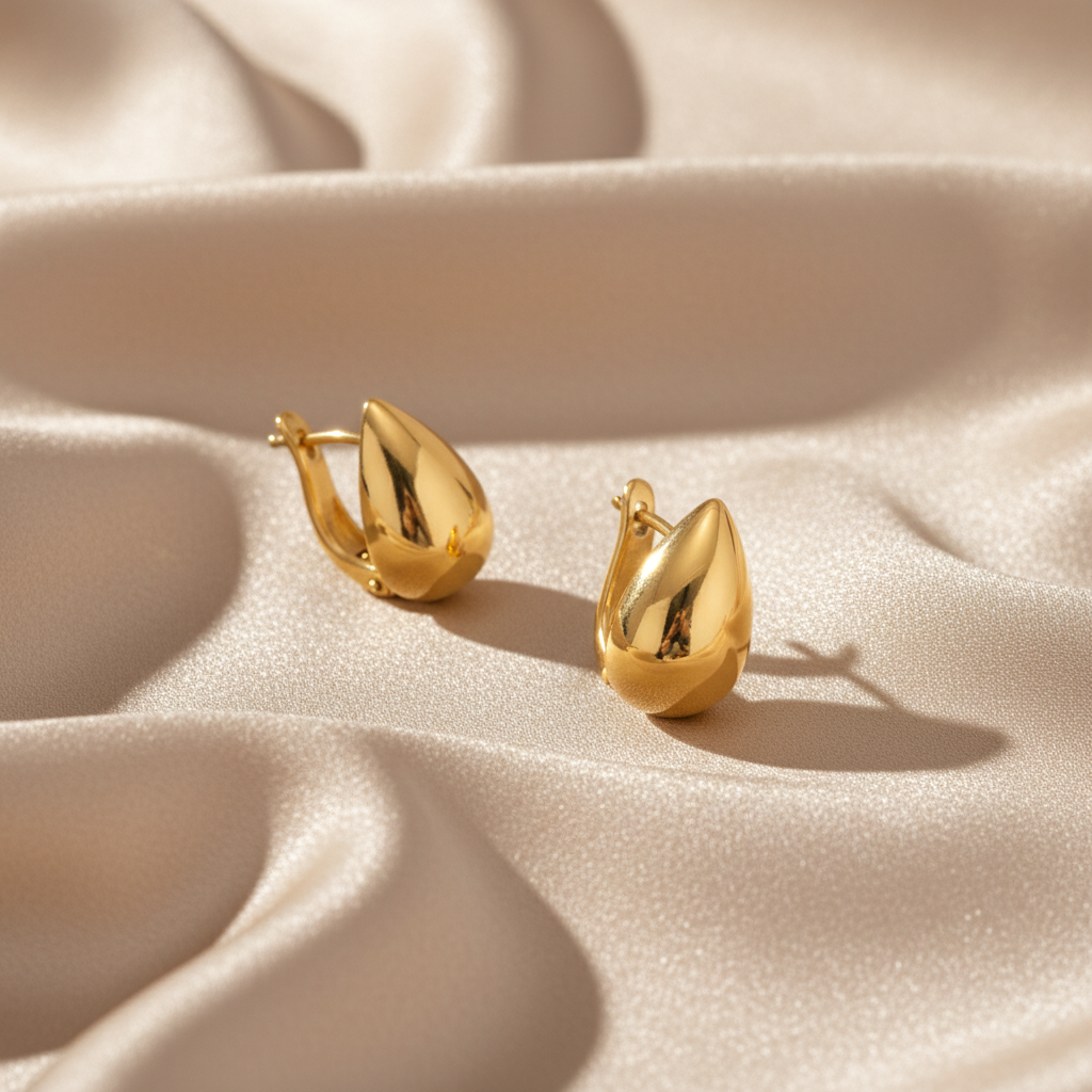 [Gaonasi]Velvette Gold Earrings