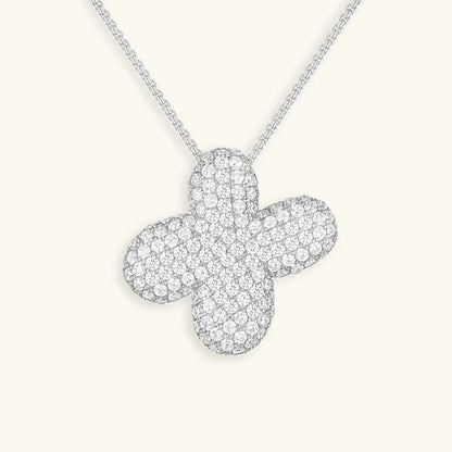 [Gaonasi]Bubble Initial Diamond Necklace