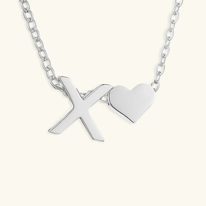 [Gaonasi]Ria Initial Letter Gold Necklace