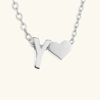 [Gaonasi]Ria Initial Letter Gold Necklace