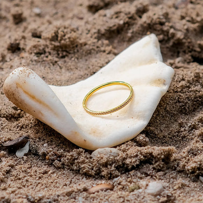 [Gaonasi]Zarra Paved Gold Ring