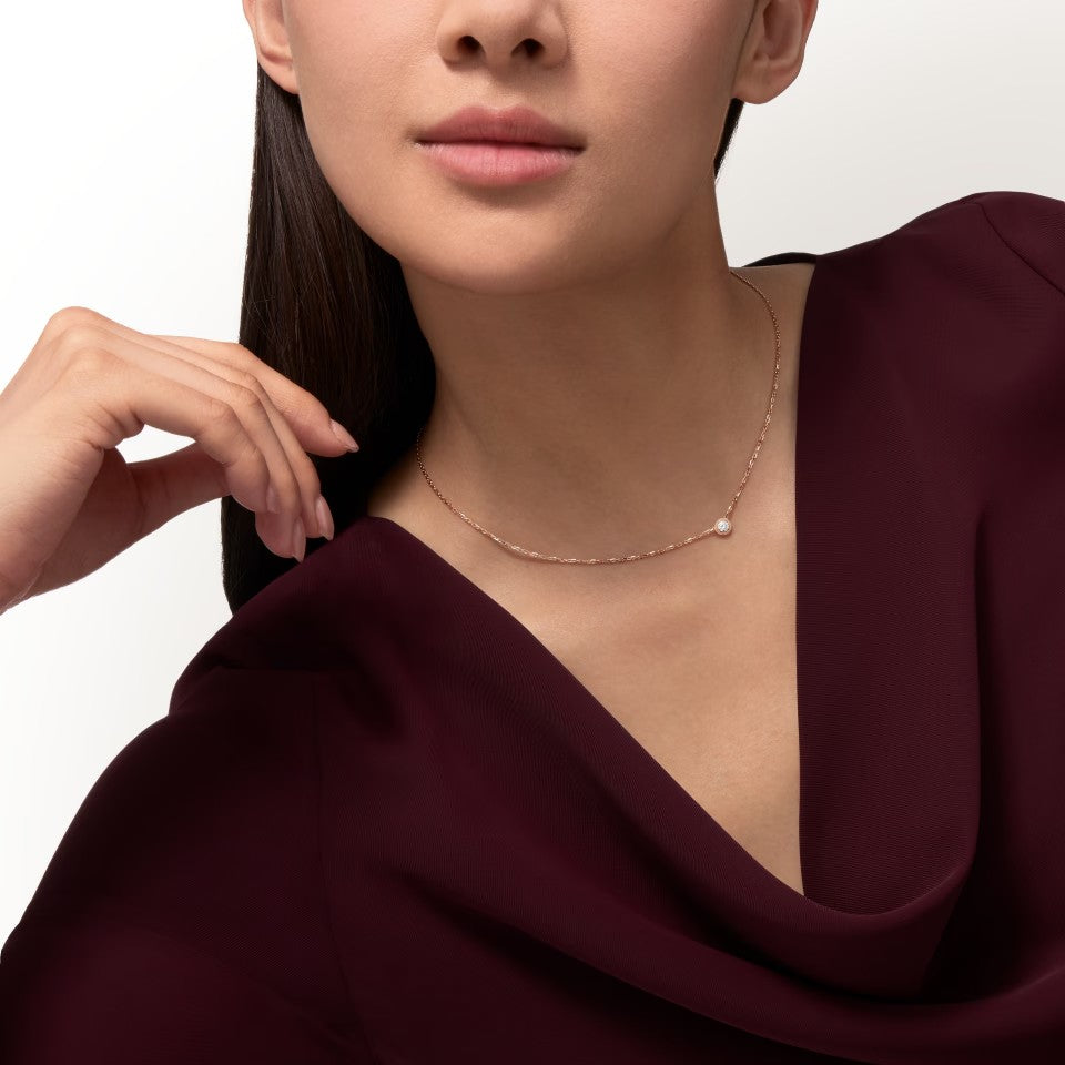 [Gaonasi Jewelry]DAMOUR DIAMOND NECKLACE