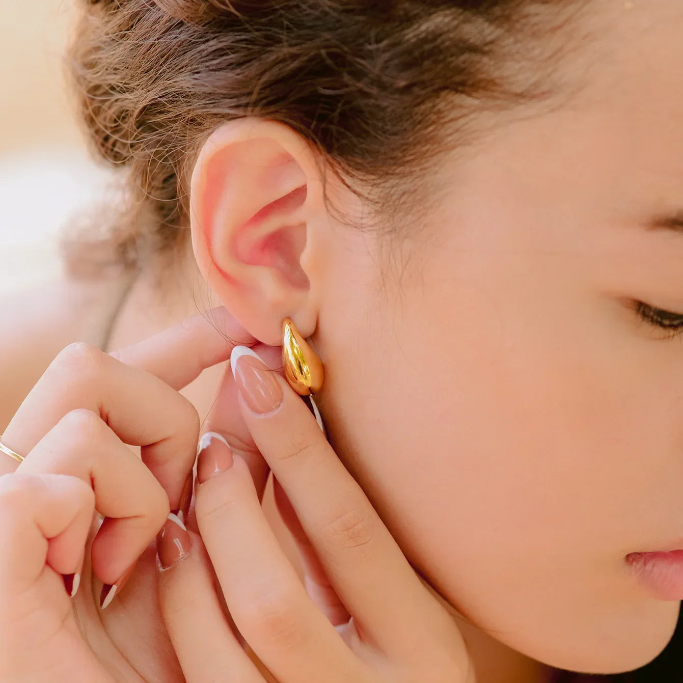 [Gaonasi]Zola Gold Earrings