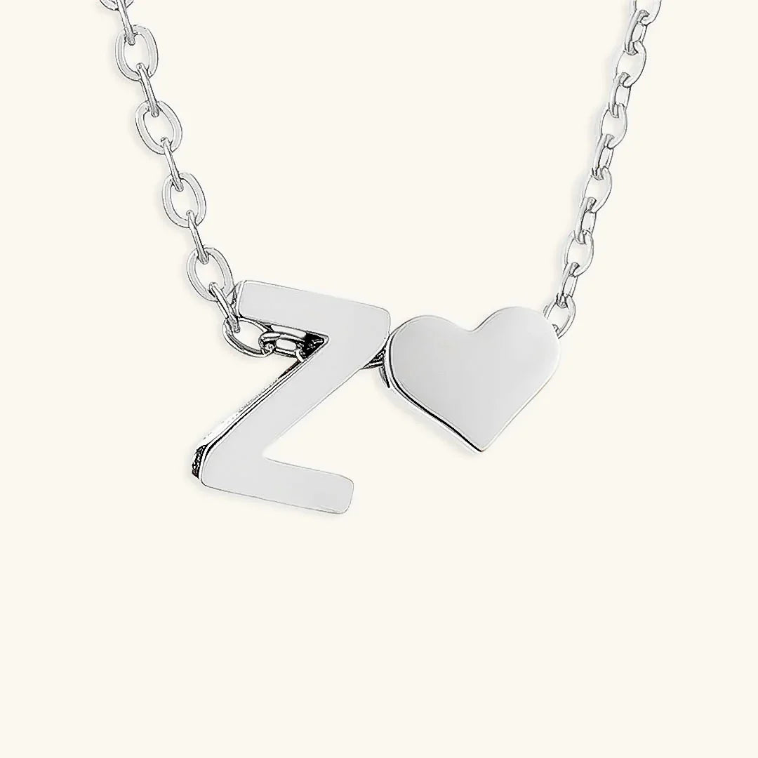 [Gaonasi]Ria Initial Letter Gold Necklace