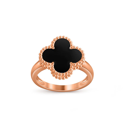 [Gaonasi]CLOVER RING ROSE GOLD COLLECTION