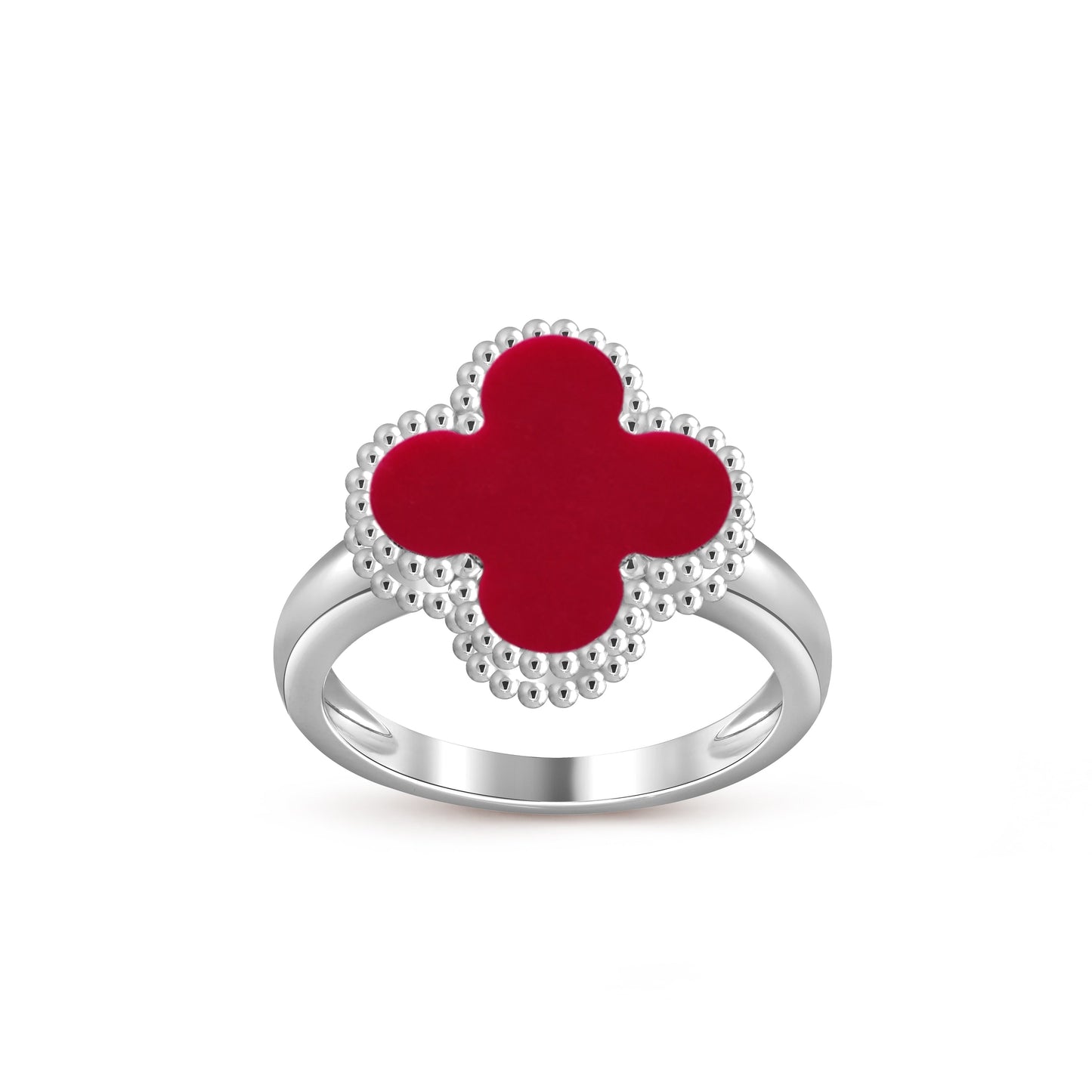 [Gaonasi]CLOVER SILVER RING COLLECTION