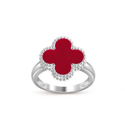 [Gaonasi]CLOVER SILVER RING COLLECTION