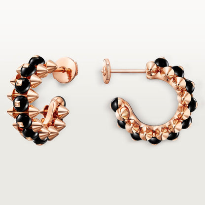 [Gaonasi Jewelry]CLASH 7.9MM AGATE CHALCEDONY EARRINGS