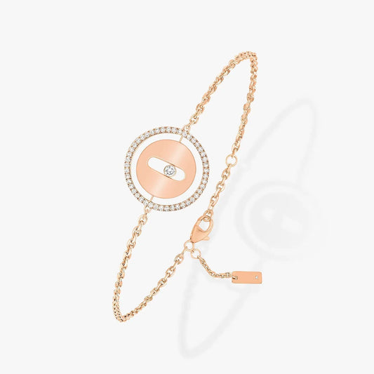 [Cadisa]LUCKY MOVE PAVED DIAMOND BRACELET