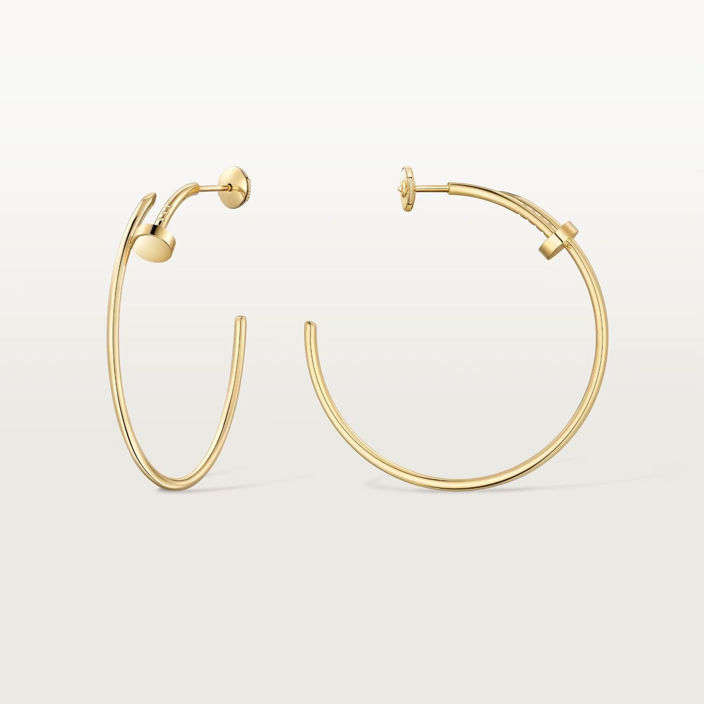 [Gaonasi Jewelry]JUSTE NO DIAMOND LARGE EARRINGS