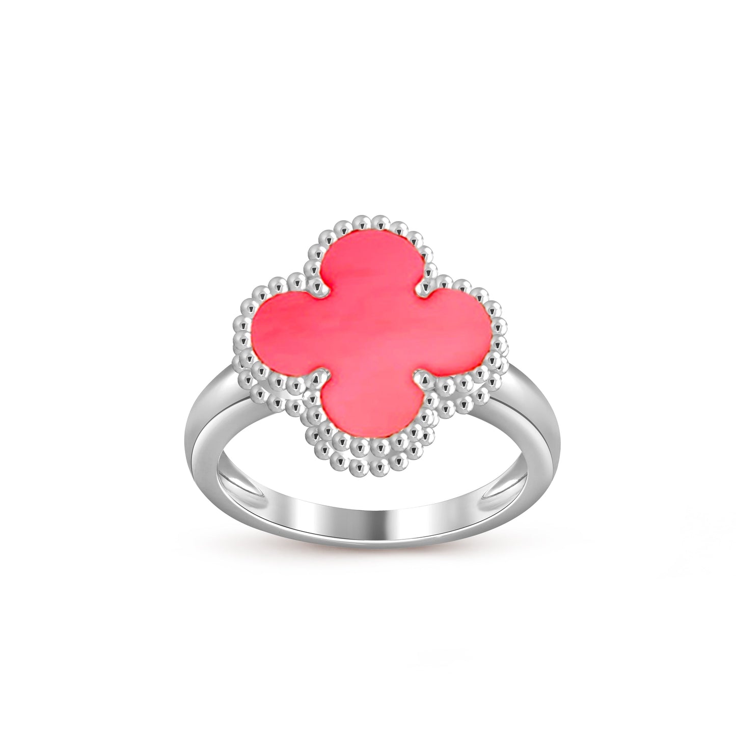 [Gaonasi]CLOVER SILVER RING COLLECTION