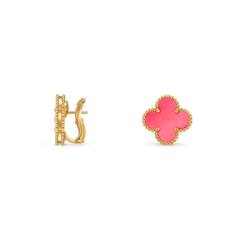[Gaonasi]CLOVER 15MM MOP EARRINGS COLLECTION