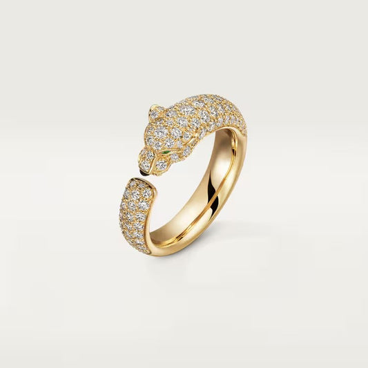[Gaonasi Jewelry]PANTHERE FULL DIAMOND SMALL RING