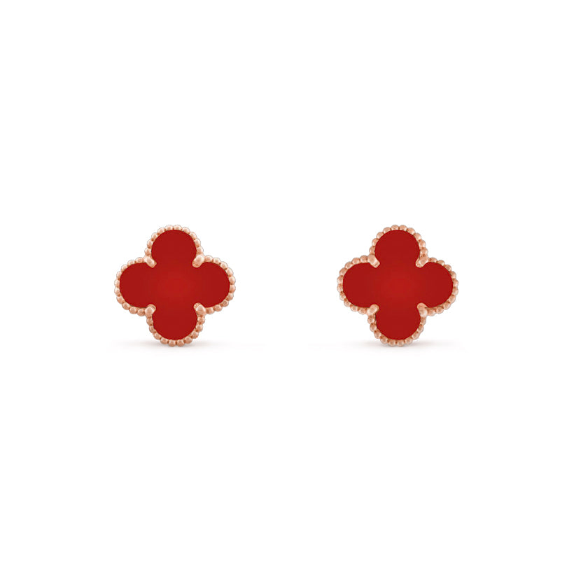 [Gaonasi]CLOVER 15MM EARRINGS COLLECTION