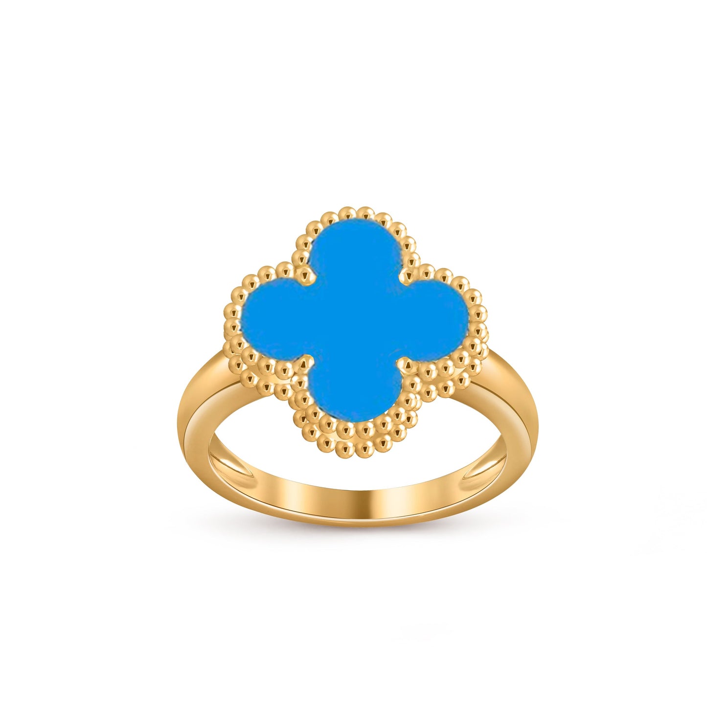 [Gaonasi]CLOVER RING GOLD COLLECTION