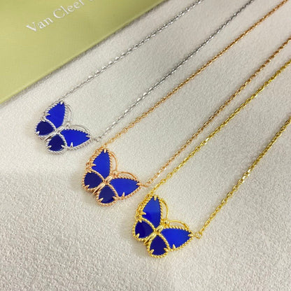 [GAONASI] 2026 NEW LUCKY BUTTERFLY 1 MOTIFS NECKLACE