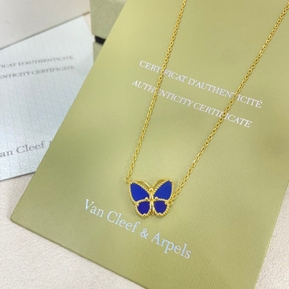 [GAONASI] 2026 NEW LUCKY BUTTERFLY 1 MOTIFS NECKLACE