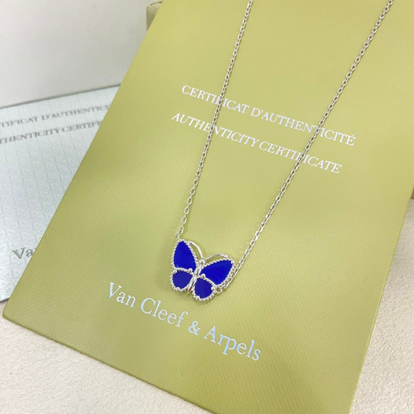 [GAONASI] 2026 NEW LUCKY BUTTERFLY 1 MOTIFS NECKLACE
