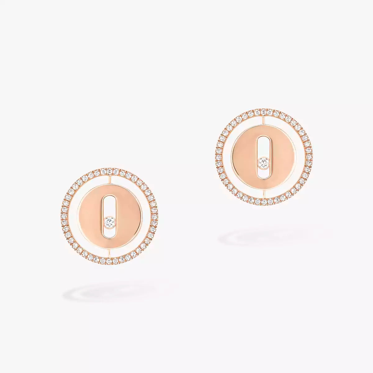 [Cadisa]Lucky Move Diamond Earrings