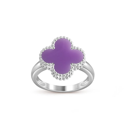 [Gaonasi]CLOVER SILVER RING COLLECTION
