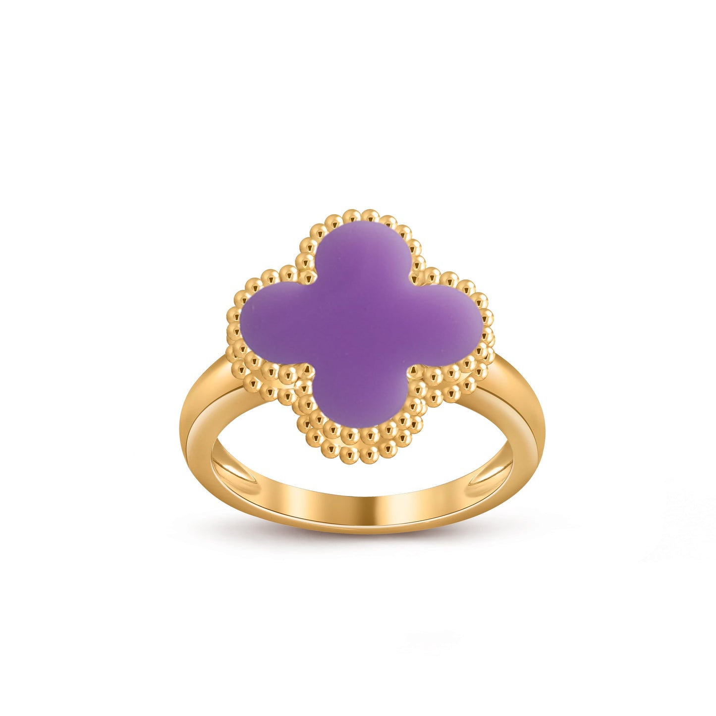[Gaonasi]CLOVER RING GOLD COLLECTION