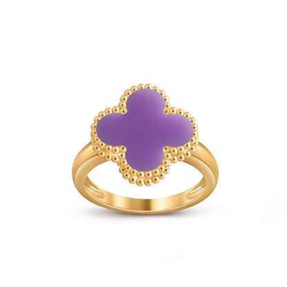 [Gaonasi]CLOVER RING GOLD COLLECTION