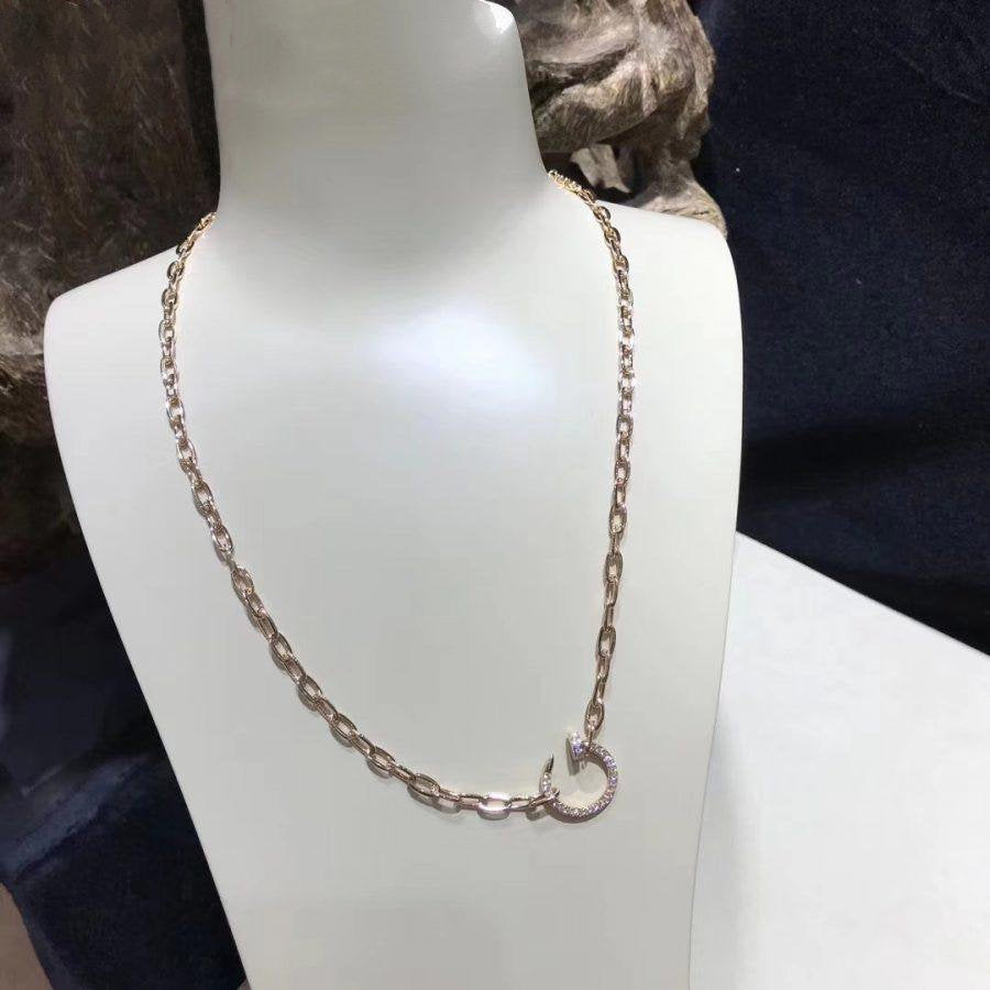 [Gaonasi Jewelry]JUSTE NECKLACE FULL DIAMONDS